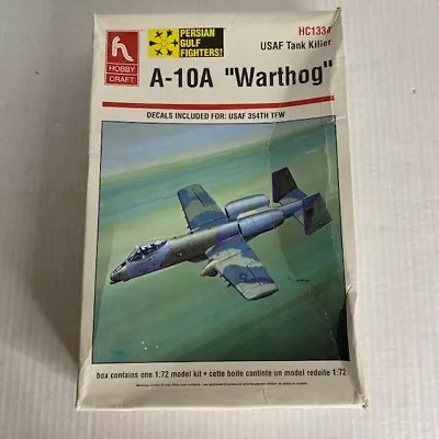 Hobby Craft USAF A-10A WARTHOG 1/72 Scale Model Kit HC1334 • $15.99