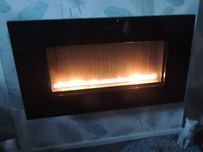 £150 • Buy Pinoir-memoirs Reflection Saturn Wall Mounted High Efficiency Gas Fire