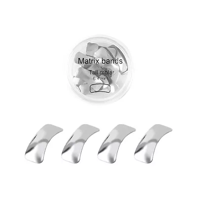 Dental Sectional Contoured Metal Matrices Matrix Bands Refill + Clip Ring Clamp • $12.99
