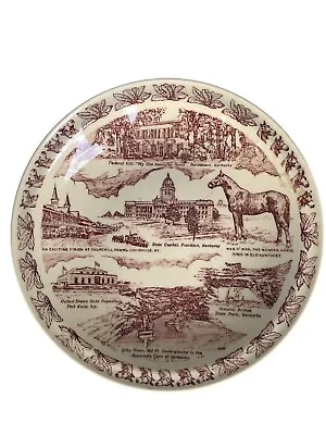 State Capitol Frankfort Kentucky Collectors Plate Vernon Kilns • $19.99
