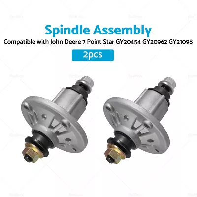 2x Suitable For John Deere Spindle Assemblys Ride On Mowers 7 Point Star Blade • $98