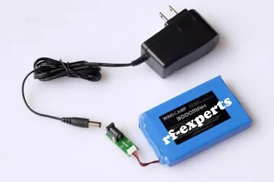 WINDCAMP Yaesu FT-817 FT-818 3000mAh LIPO Battery +charger + Adapter Board • $55.99