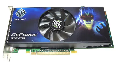 BFG Tech GeForce GTS 250 Nvidia/1G GDDR3/PCI Express Video Card • $18.88