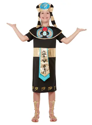 £13.99 • Buy Boys Egyptian Prince Costume Fancy Dress Age 4-6yrs Pharaoh Smiffys 71015S