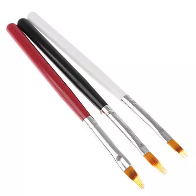 1Pcs Nail Art Brush Gradient Draw Polish Painting UV Gel Liner Pen Manicure • $13.18