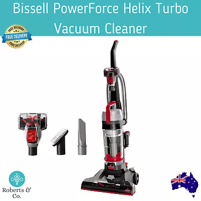 Upright Vacuum Cleaner Bissell PowerForce Helix Turbo Vacuum Cleaner Bagless • $235.15