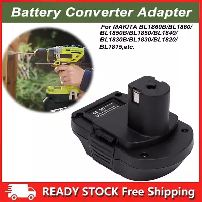 For Makita Convert To Ryobi 18V Li-ion Battery Adapter Connectors Cordless Tool • $13.99