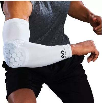 McDavid Arm HEX Tech Padded Protective Compression Sleeve White Size L/XL • $16.80