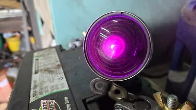 Cowl Lamp Purple Lenses Vintage Hot Rod Trog Scta • $74.99