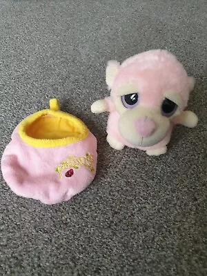 £8.99 • Buy Keel Cuddly Animals Soft Toy Plush Pink Bear Podling With Case Comforter
