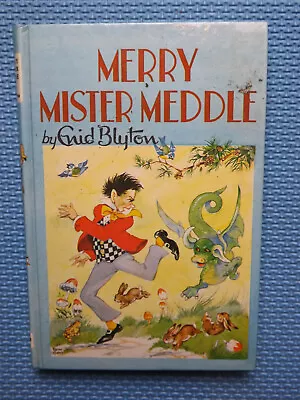 Enid Blyton  Merry Mr Meddle  ~ Vintage Hardback Book ~ 1971 • £7.99