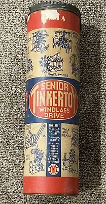  Vintage Senior Tinkertoy Windlass Drive Toy Set Original Case  • $23.99