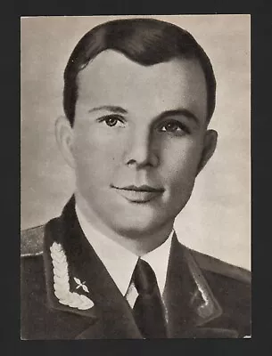 1969 First World Cosmonaut Space Traveller Yuri Gagarin In 1957 Vintage Postcard • £8.50