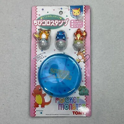 Rare Vintage 90's Pokemon Japanese Tomy Toys Unopened Pikachu Pocket Monsters • $89.99