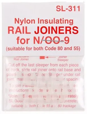 BNIB N Gauge PECO SL-311 Rail Joiners • £3.85