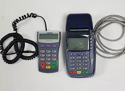 VeriFone OMNI 5750 Vx570 Credit Card Reader With 1000se Pinpad AS-IS Untested • $34.98