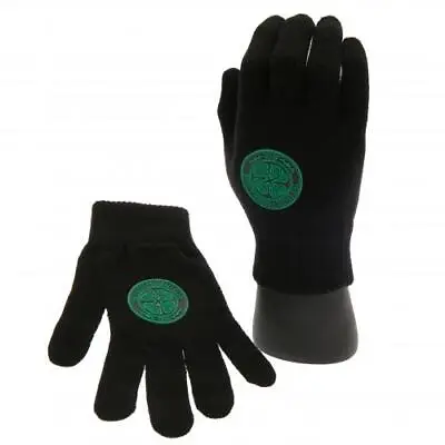 Celtic FC Knitted Gloves Adults One Size Official Product Great Gift Or Present • £12.81