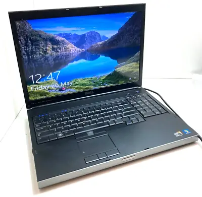 £129.99 • Buy Laptop 17  Dell Precision M6500 I7 X920 8GB RAM 240GB SSD WIFi Win 10 NO PSU