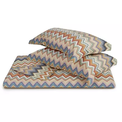 Missoni Home Double Duvet Cover And YOKO 65 Chevron Pillowcases • $917.15