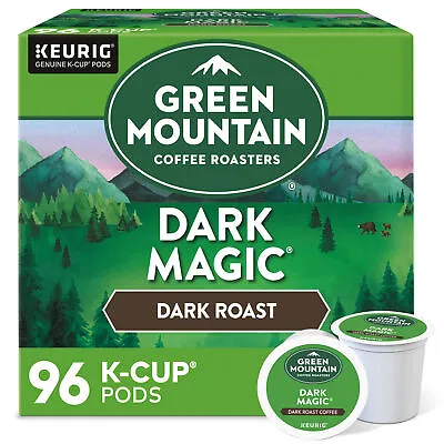 Green Mountain Coffee Dark Magic Keurig K-Cup Pod Dark Roast 96 Count • $49.99