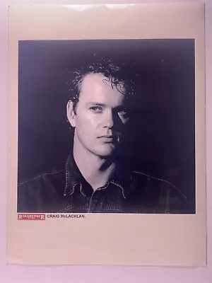 Craig McLachlan Neighbours Photo Original Roadrunner Records Promo Circa 1990 • £21.25