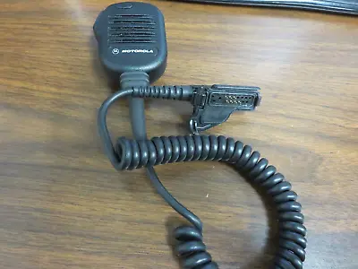 Motorola NMN6193C Noise Cancelling Speaker Mic • $12.95