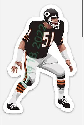 Dick Butkus #51 MAGNET - Chicago Bears NFL Da Bears • $5.47