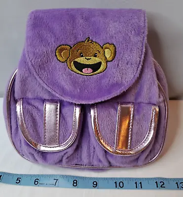 Purple Monkey Mini Bag Backpack Adjustable Straps • $9.99