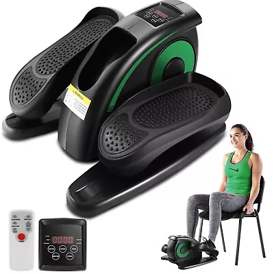 Under Desk Elliptical Electric Ellipse Leg Exerciser Seated Foot Pedal Fitness • $139.99