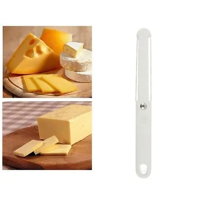 Cheese Slicer Wire Thick & Thin Slices Double Sided Fast Hard Soft Cutter Butter • £3.48