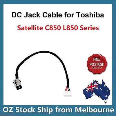 DC Power Jack For Toshiba Satellite C850 C850D L850 L850D C870 C870D 22CM • $9