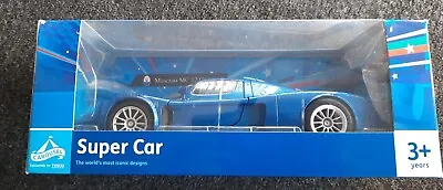 Maserati MC 12 Corsa Blue 1:24 Scale Diecast Model Car By MotorMax / Carousel • £20