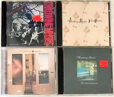 4 CD's Throwing Muses: House Tornado/Red Heaven/Real Ramona + Catherine Wheel • $30