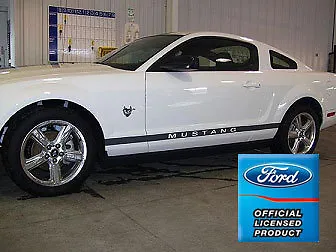 Ford Mustang Rocker Panel Door Side Stripes Decals RP Strip Sticker Set L And R • $29.66