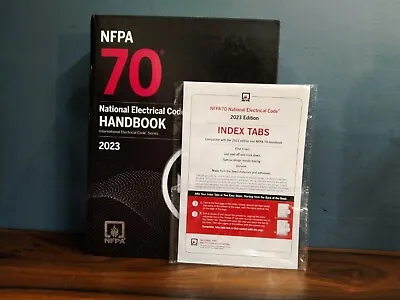 NFPA Handbook 2023 Book National Electrical Code With INDEX TABS Free Shipping • $88.34