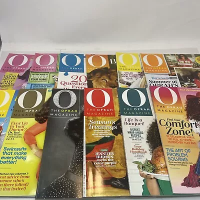 O The Oprah Magazine - Complete 2015 - 12 Magazines - Includes 15th Anniversary • $29.99