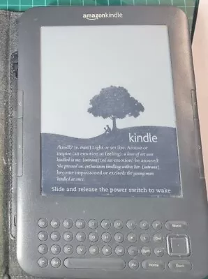 Amazon Kindle Keyboard D00901  Black Used FAULTY • $9.99