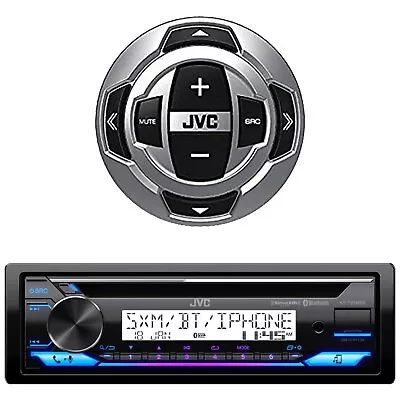 JVC KD-T92MBS Marine Motorcycle Sports CD Player Receiver W/ Wired Radio Remote • $206.99