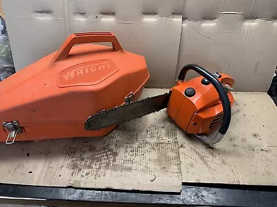 $100 • Buy Vintage Wright Automatic Oiling # 111 Chainsaw Chain Saw ~ For Parts Or Repair