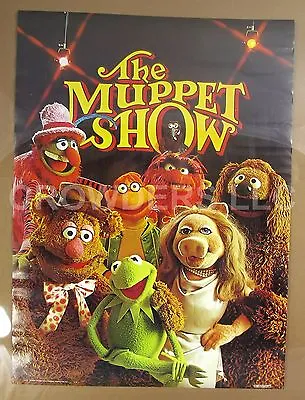 Jim Henson 1976 The Muppet Show Poster 20x28  Kermit Fozzie Scooter Animal Gonzo • $35.60