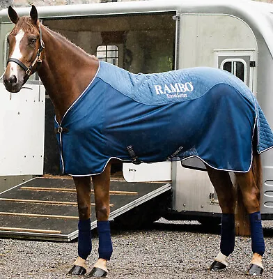 Horseware Rambo Travel Series Quilted Wicking Microfibre Polar Fleece Cooler Rug • £142.95