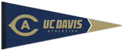 University Of California UC DAVIS AGGIES New Design NCAA Premium Felt PENNANT • $13.59