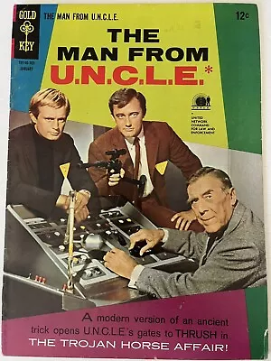 Man From U.N.C.L.E. The #10 (Jan 1967) Gold Key Comics FN High Mid Grade UNCLE • $20