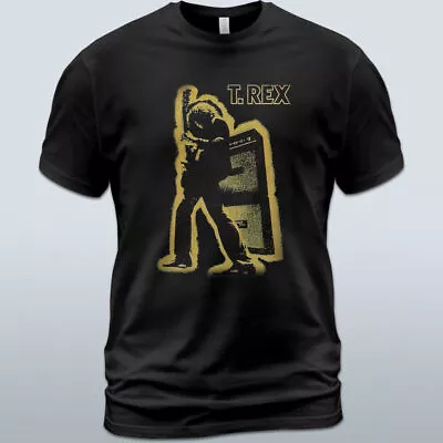 Cotton T-Shirt T. Rex Electric Warrior Album Tee Marc Bolan Dino Dines • $21.99