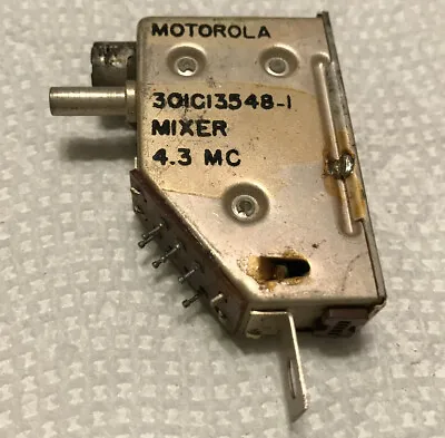 Vintage Motorola 30ICI3548-Mixer 4.3 MC For Military Walky  Talkie • $12.50