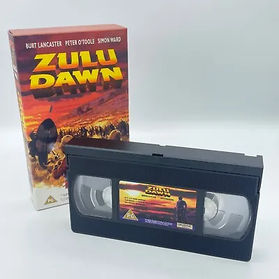 Zulu Dawn VHS Cardboard Case (1998 Mosaic Movies) • £1.99