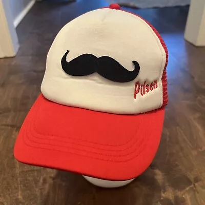 Pilsen Vintage Trucker Mustache Hat RARE • $24.99