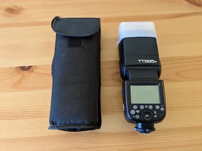 £18.99 • Buy Godox TT685O Camera Flash Speedlite For Olympus/Panasonic (Damaged But Working)
