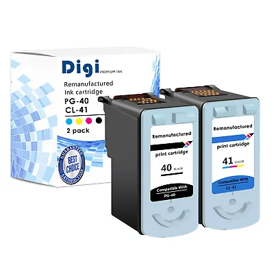 PG-40 CL-41 Ink Cartridge Replacement For Canon PIXMA MX300 MP210 MP450 IP2600 • $15.98