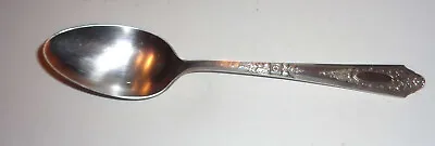 Vintage 1835 R. WALLACE Silver Plate  Serving Spoon 8 3/8 Inches D • $9.95